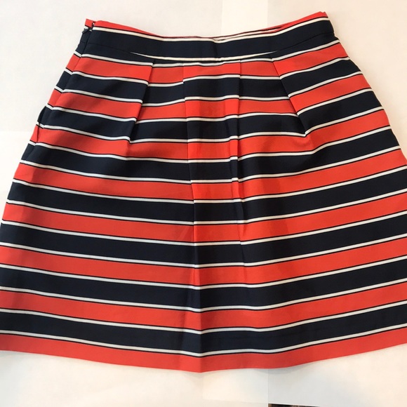 J Crew Striped Skirt - Picture 2 of 4
